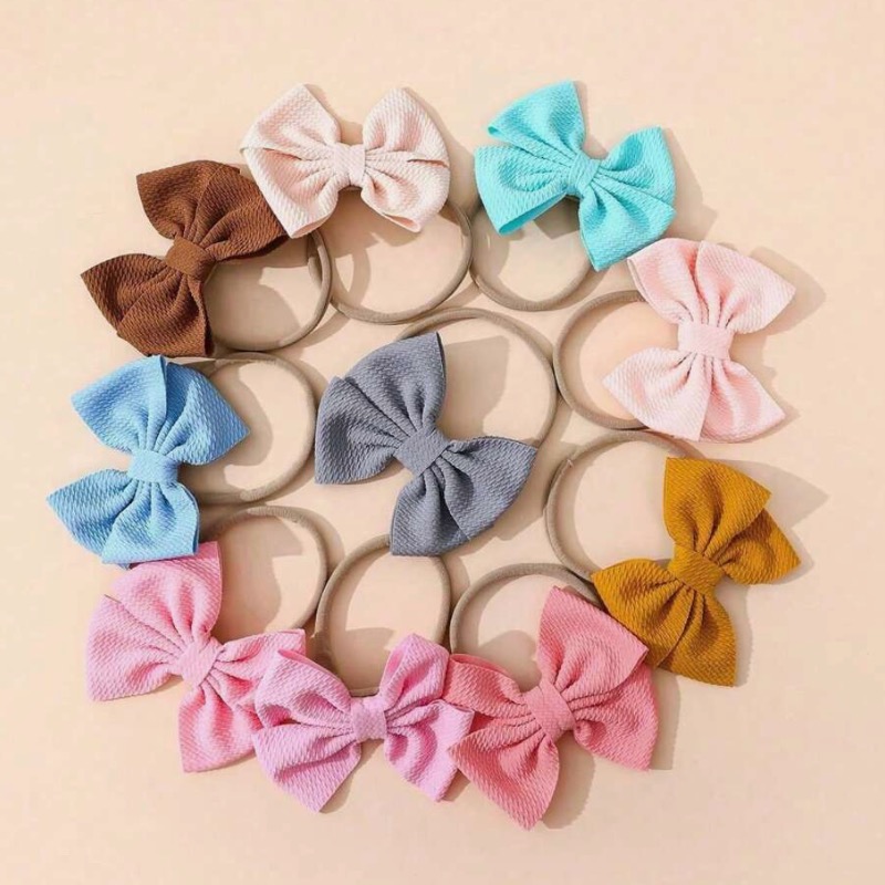 10pcs Baby Headbands With Bow Decor - Image 2