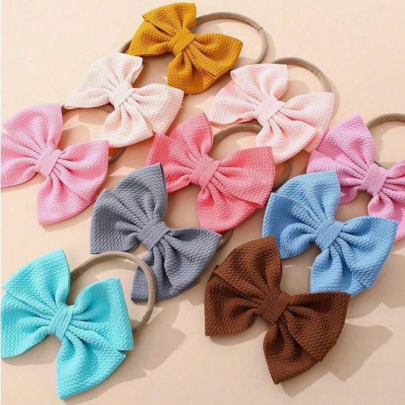 10pcs Baby Headbands With Bow Decor - Image 3