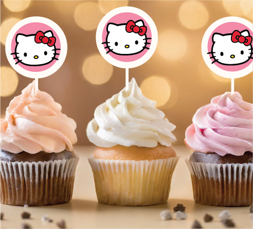 Party Theme Designer Pack: Hello Kitty - Afrikaans/English - Image 7