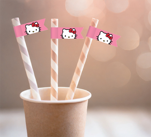 Party Theme Designer Pack: Hello Kitty - Afrikaans/English - Image 4