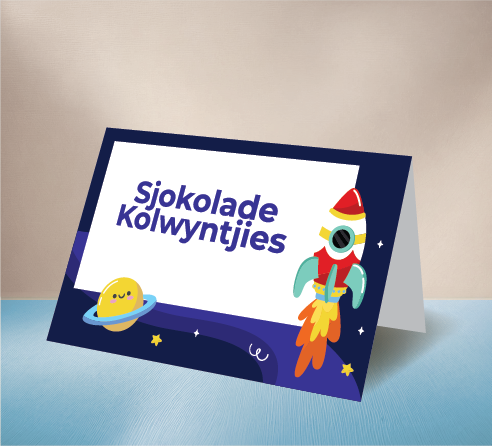 Party Theme Designer Pack: Space - Afrikaans/English - Image 6