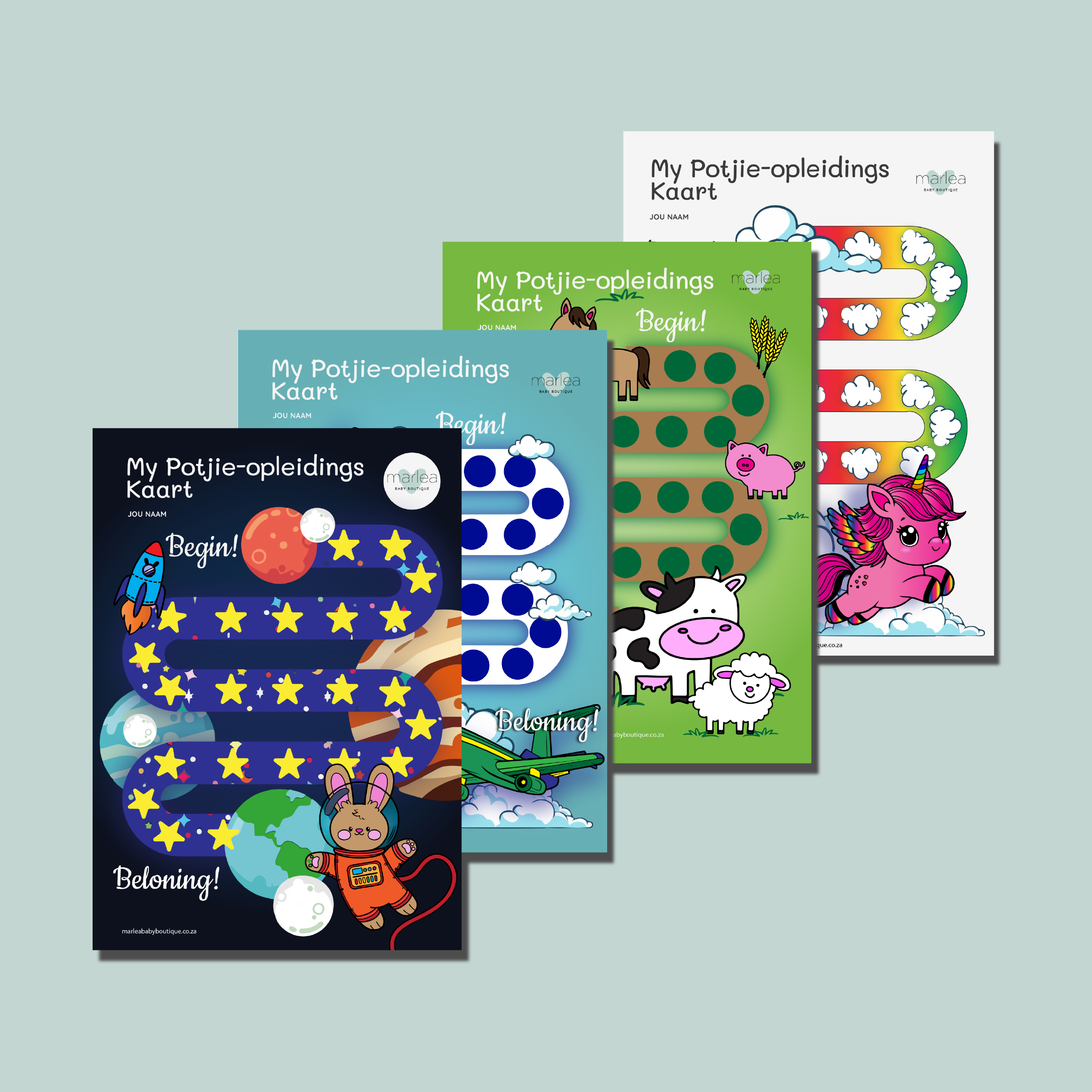 FREE Potty Training Charts - English & Afrikaans - Image 3